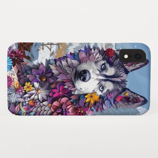 Husky iPhone / iPad hoesje (Achterkant (horizontaal))