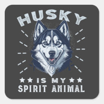 Husky is mijn geest dier majestueuze husky hond