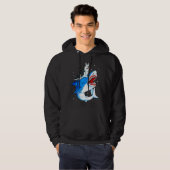 Husky Jawsome Dog Galaxy Hoodie (Voorkant volledig)