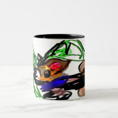 Husky joy tweekleurige koffiemok (Center)