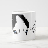 Husky Jumbo Mok Siberian Husky Cup Gepersonaliseer (Voorkant)