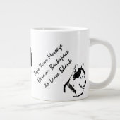 Husky Jumbo Mok Siberian Husky Cup Gepersonaliseer (Rechts)