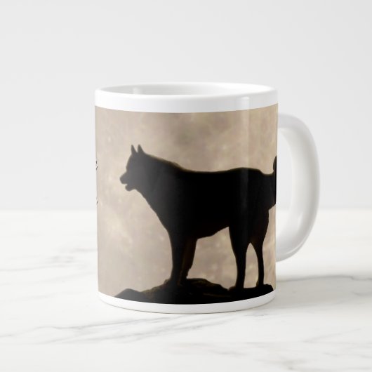 Husky Jumbo Mok Siberian Husky Cup Memorial (Voorkant rechts)