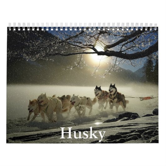 Husky-kalender Kalender (Hoes)