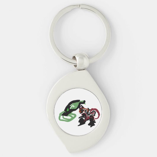 Husky kamer  sleutelhanger (Voorkant)