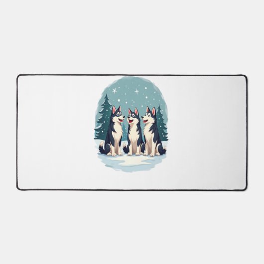 Husky Kerst Chor Bureaumat (Voorkant)