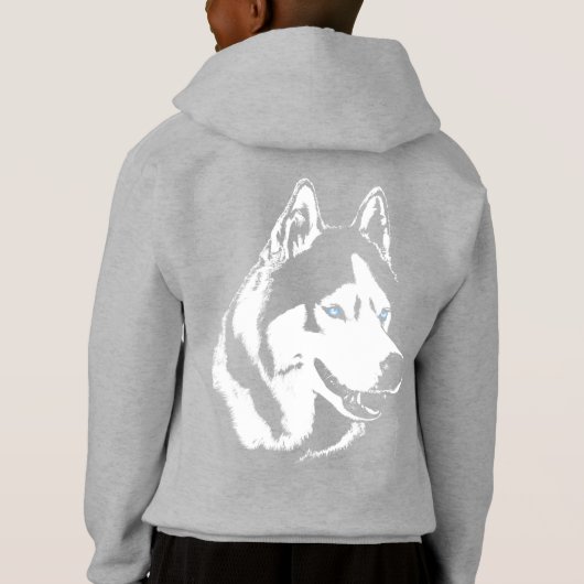 Husky Kind's Hoodie Kind Wolf Dog Puppy Sweatshirt (Achterkant)