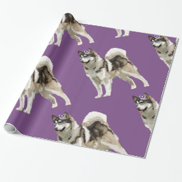 Husky Kunst Inpakpapier