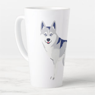 Husky Latte Mok