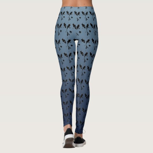 Husky Leggings Husky Malamute Dog Legging Pants (Achterkant)