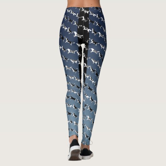Husky Leggings Husky Malamute Dog Legging Pants (Achterkant)