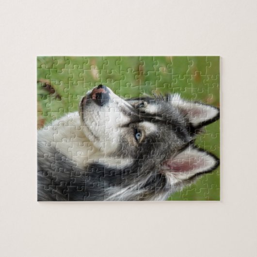 Husky Legpuzzel (Horizontaal)