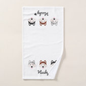 Husky Liefde Handdoek Set (Handdoek)