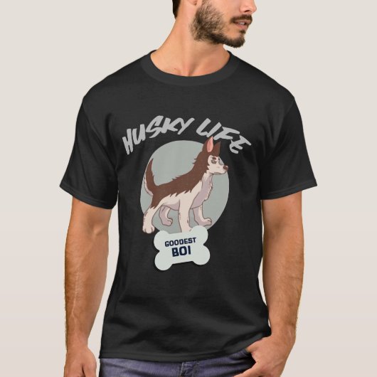 Husky Life T-shirt (Voorkant)