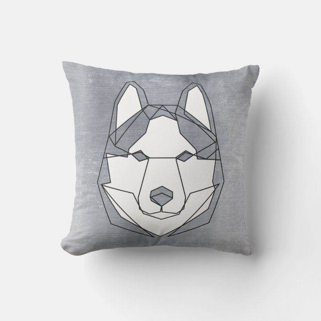 Husky Lines Kussen (Voorkant)