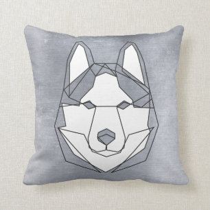 Husky Lines Pillow Kussen