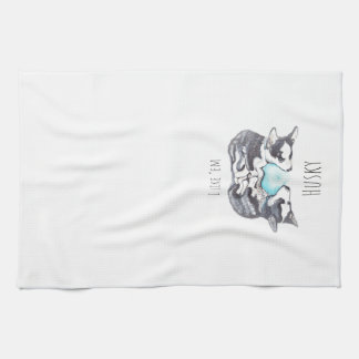 Husky Lover Kitchen Towels Theedoek