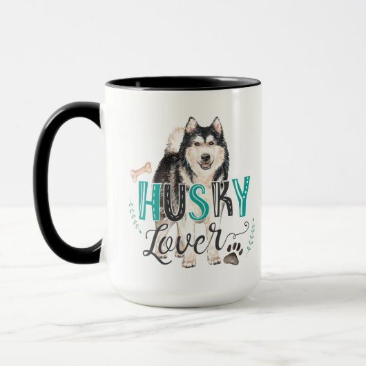 Husky Lover Mok (Links)