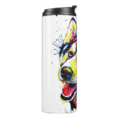 Husky Lover Mok Tumbler | Mok Giften | Lover Gift (Gedraaid links)