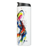 Husky Lover Mok Tumbler | Mok Giften | Lover Gift (Geroteerd rechts)