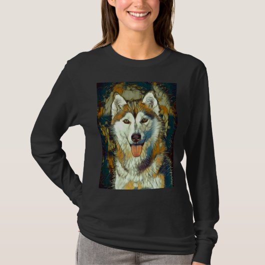 Husky Lover T-shirt (Voorkant)