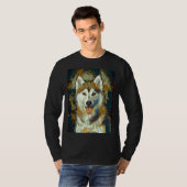 Husky Lover T-shirt (Voorkant volledig)