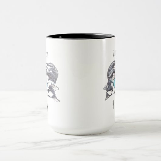 Husky Lovers Coffee Mok (Midden)