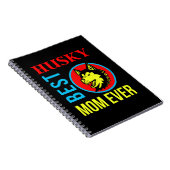 Husky Ma, Dog Mam, Dog Gift Notitieboek (Rechterzijde)