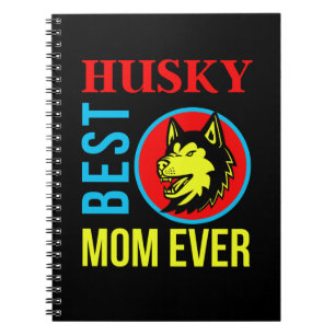 Husky Ma, Dog Mam, Dog Gift Notitieboek