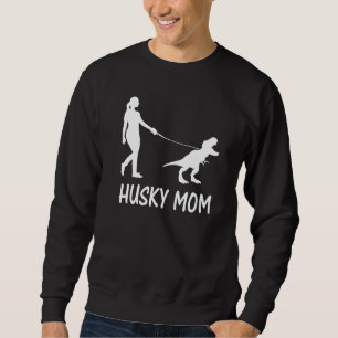 Husky Ma Siberian Husky Mama Dog Dinosaur Women M Trui