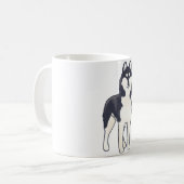 Husky Magic Koffiemok (Voorkant links)