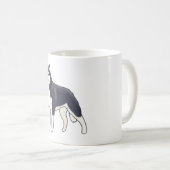 Husky Magic Koffiemok (Voorkant rechts)
