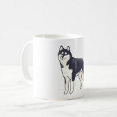 Husky Magic Koffiemok (Voorkant links)