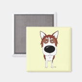 Husky Magnet (Voorkant / Achterkant)
