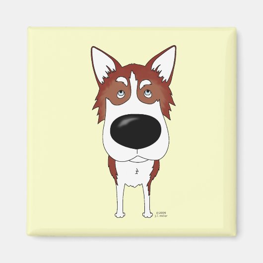 Husky Magnet (Voorkant)
