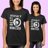 Husky Mam, Dog Mam, Husky Gift T-shirt