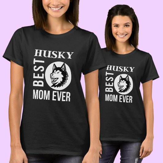 Husky Mam, Dog Mam, Husky Gift T-shirt