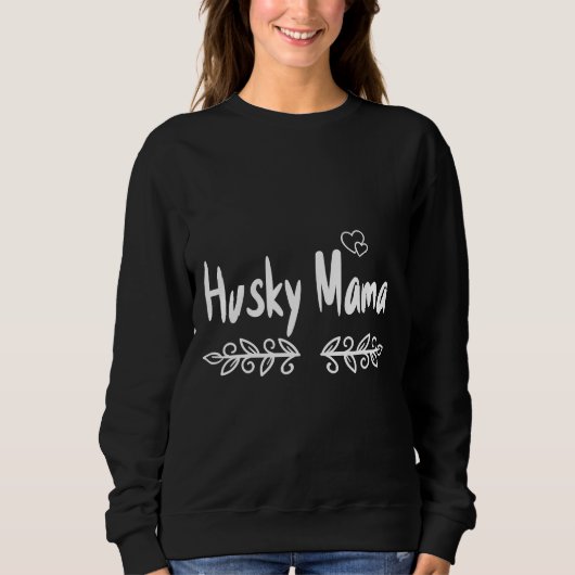 Husky Mama Aangepast Trui (Voorkant)