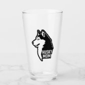 Husky mama glas (Voorkant)