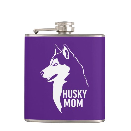 Husky mama heupfles (Voorkant)
