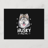 Husky mama | Hondenliefhebbers Cadeau | Moederdagg Aankondigingskaart (Voorkant)