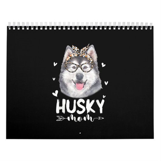 Husky mama | Hondenliefhebbers Cadeau | Moederdagg Kalender (Hoes)