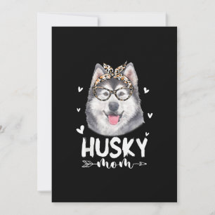 Husky mama Hondenliefhebbers Cadeau Moederdagg Save The Date