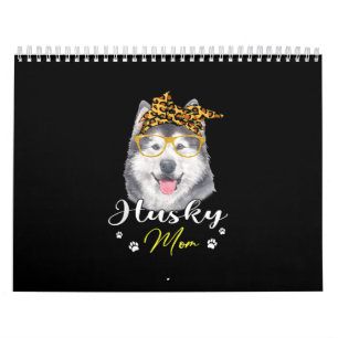 Husky mama Hondenliefhebbers van luipaard Kalender