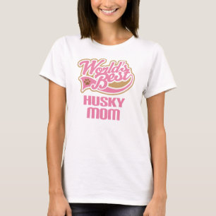 Husky mama Hondenras Gift T-shirt