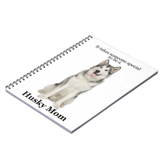 Husky mama Notitieboek (Linkerzijde)