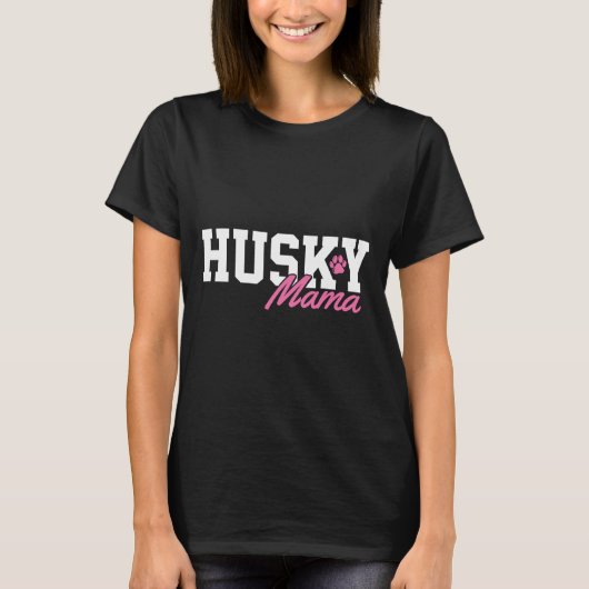 Husky Mama T-shirt (Voorkant)