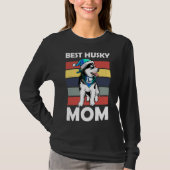 Husky mama t-shirt (Voorkant)