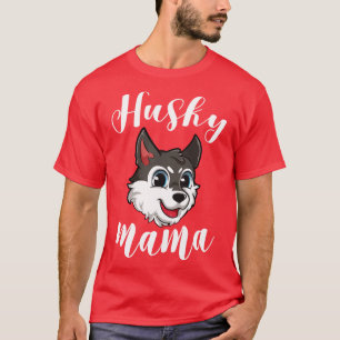 Husky Mama voor vrouwen Moeder Dog Pet Gift T-shirt