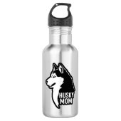 Husky mama waterfles  (Voorkant)